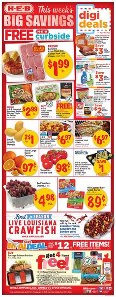 Catalogue H-E-B from 04/20/2022