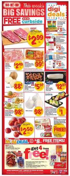 Catalogue H-E-B from 06/22/2022