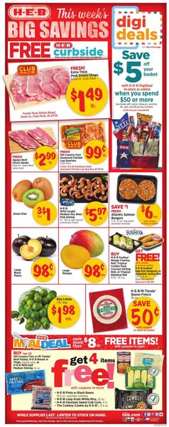 Catalogue H-E-B from 07/06/2022