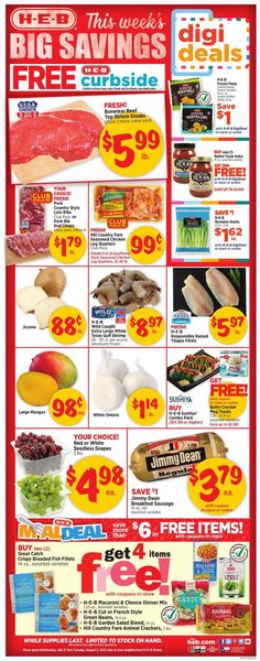Catalogue H-E-B from 07/27/2022