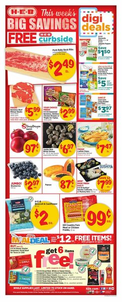 Catalogue H-E-B from 10/26/2022