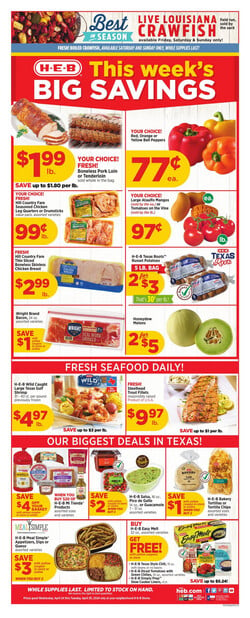 Catalogue H-E-B from 04/24/2024
