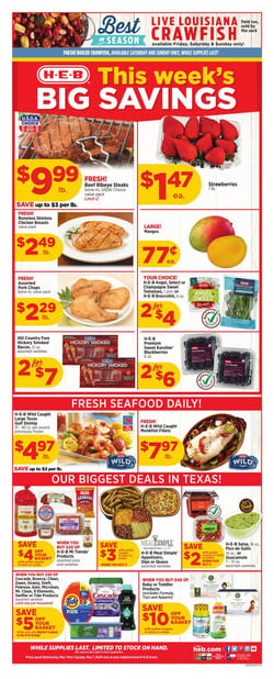 Catalogue H-E-B from 05/01/2024