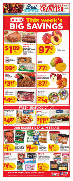 Catalogue H-E-B from 05/29/2024