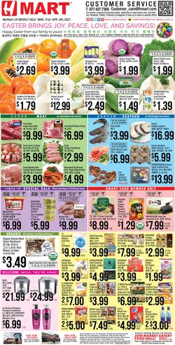 Catalogue H Mart from 03/31/2021
