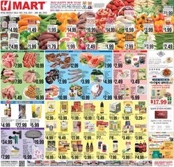 Catalogue H Mart from 12/31/2021