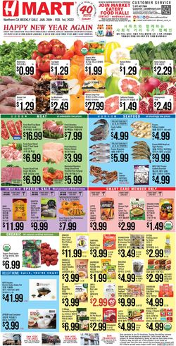 Catalogue H Mart from 01/26/2022