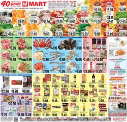 Catalogue H Mart from 01/28/2022