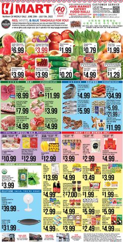 Catalogue H Mart from 06/29/2022