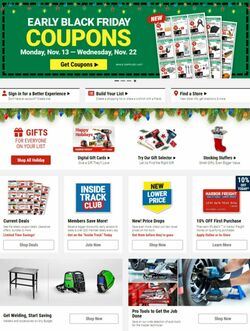 Catalogue Harbor Freight from 11/13/2023