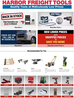 Catalogue Harbor Freight from 06/06/2022