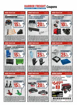 Catalogue Harbor Freight from 09/09/2022