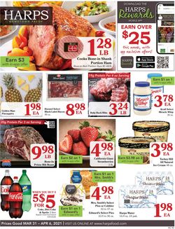 Catalogue Harps Foods Easter 2021 from 03/31/2021