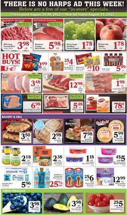 Catalogue Harps Foods from 08/24/2022