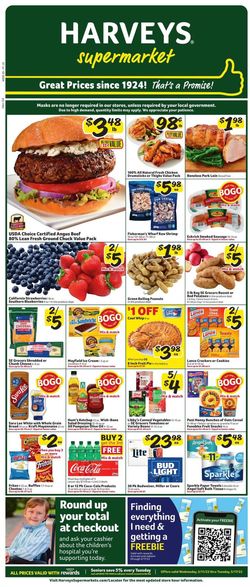 Catalogue Harveys Supermarket from 05/11/2022