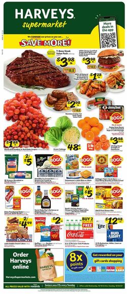 Catalogue Harveys Supermarket from 10/19/2022