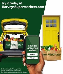 Catalogue Harveys Supermarket from 07/19/2023