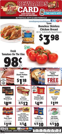 Catalogue Hays Supermarket from 11/04/2020