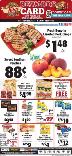 Catalogue Hays Supermarket from 06/23/2021