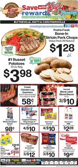 Catalogue Hays Supermarket from 01/25/2023