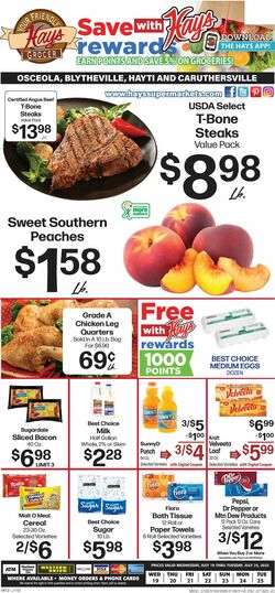 Catalogue Hays Supermarket from 07/19/2023
