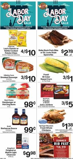 Catalogue Hays Supermarket from 08/30/2023