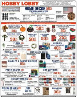 Current weekly ad Hobby Lobby