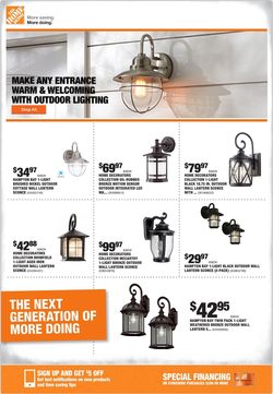 Catalogue Home Depot from 09/26/2019