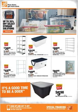 Catalogue Home Depot from 12/27/2019