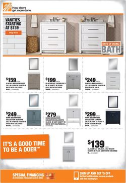 Catalogue Home Depot from 01/30/2020