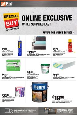 Catalogue Home Depot from 03/02/2020