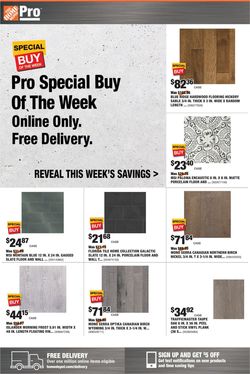 Catalogue Home Depot from 09/21/2020