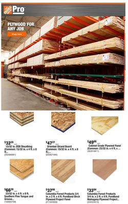 Catalogue Home Depot from 01/24/2022