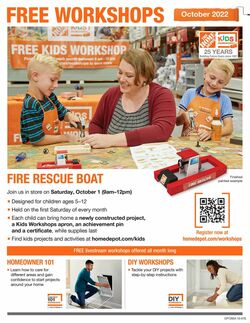 Catalogue Home Depot from 09/27/2022