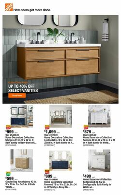 Catalogue Home Depot from 01/19/2023