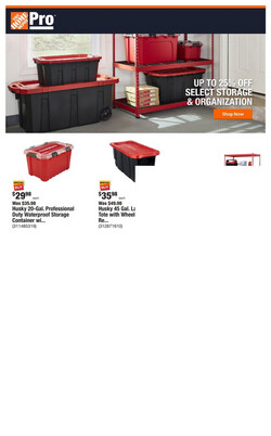 Catalogue Home Depot from 01/15/2024