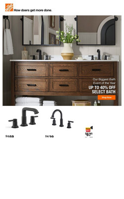 Catalogue Home Depot from 01/18/2024