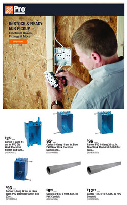 Catalogue Home Depot from 04/15/2024