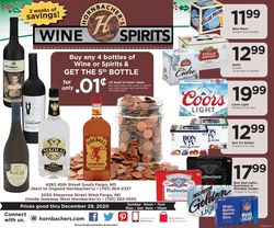 Catalogue Hornbacher's Wine & Spirits 2020 from 12/16/2020