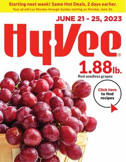 Catalogue HyVee from 06/21/2023