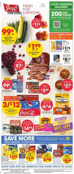 Catalogue Jay C Food Stores from 03/10/2021