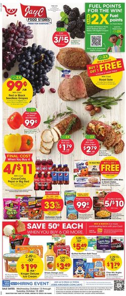Catalogue Jay C Food Stores from 10/13/2021