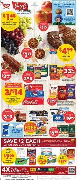 Catalogue Jay C Food Stores from 10/12/2022