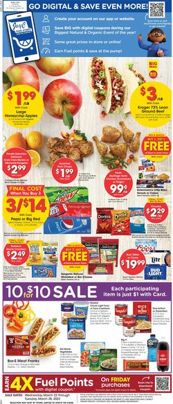 Catalogue Jay C Food Stores from 03/22/2023