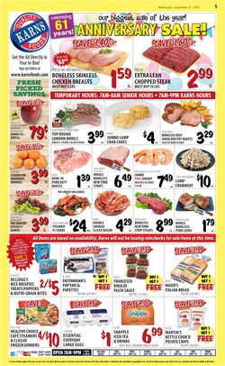 Catalogue Karns Quality Foods from 09/22/2020