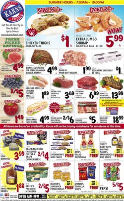 Catalogue Karns Quality Foods from 05/18/2021