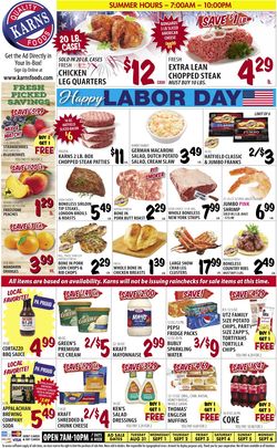 Catalogue Karns Quality Foods from 08/31/2021
