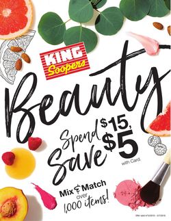 Catalogue King Soopers from 04/10/2019