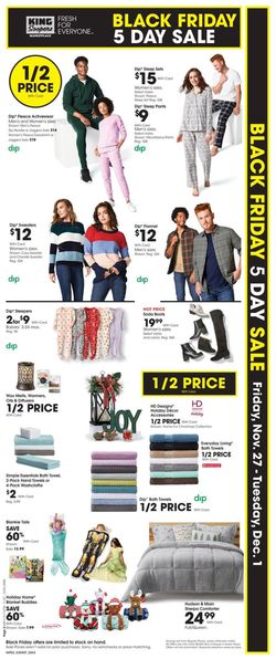 Catalogue King Soopers Black Friday 2020 from 11/27/2020