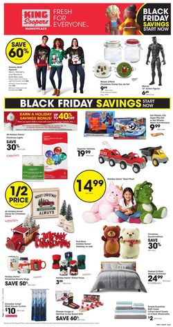 Catalogue King Soopers Black Friday ad 2020 from 11/18/2020